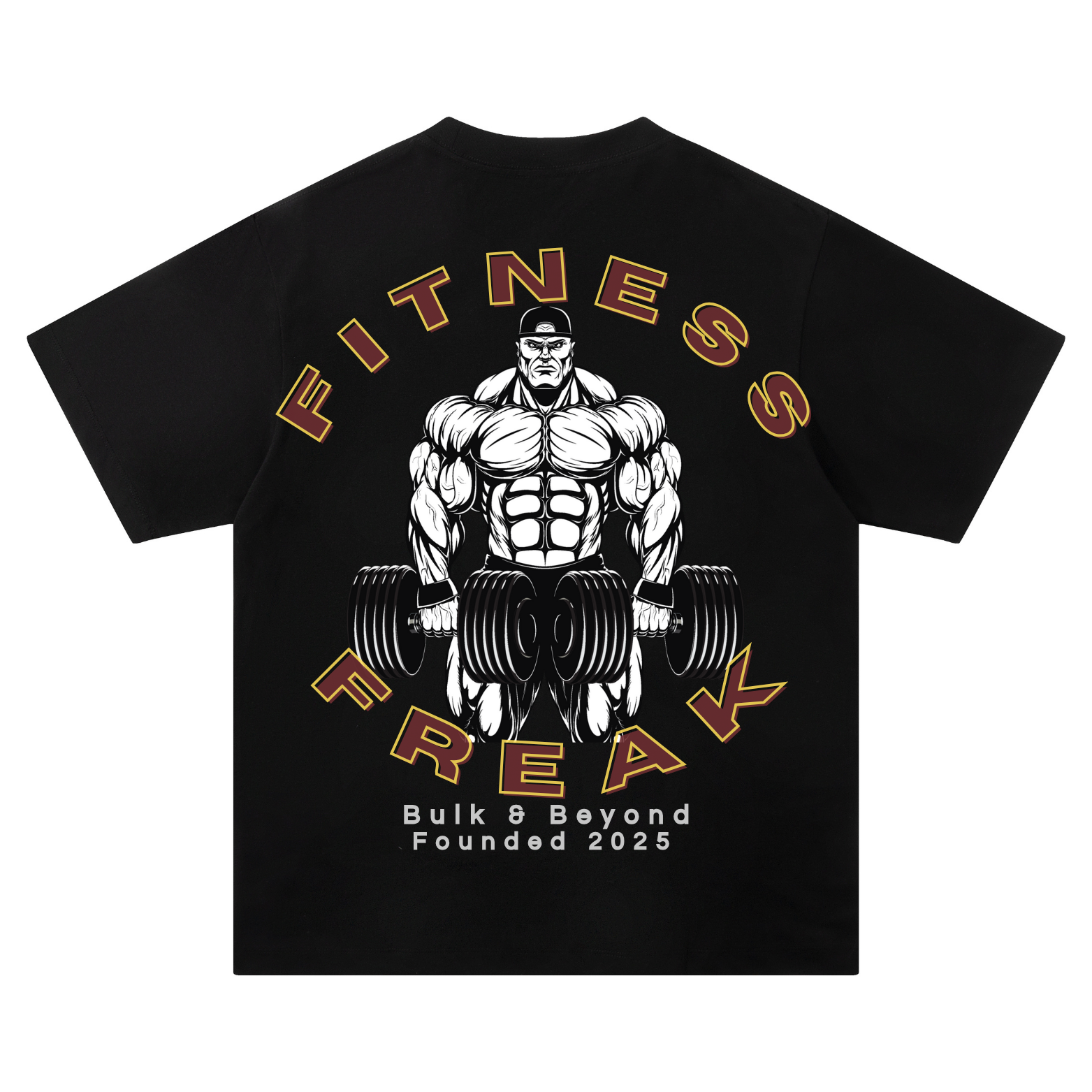 TRAIN HARD CAMISETA